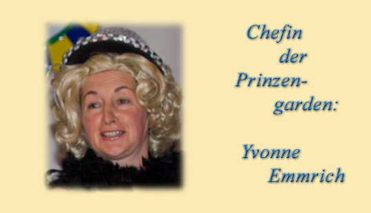 Chefin der Prinzengarde: